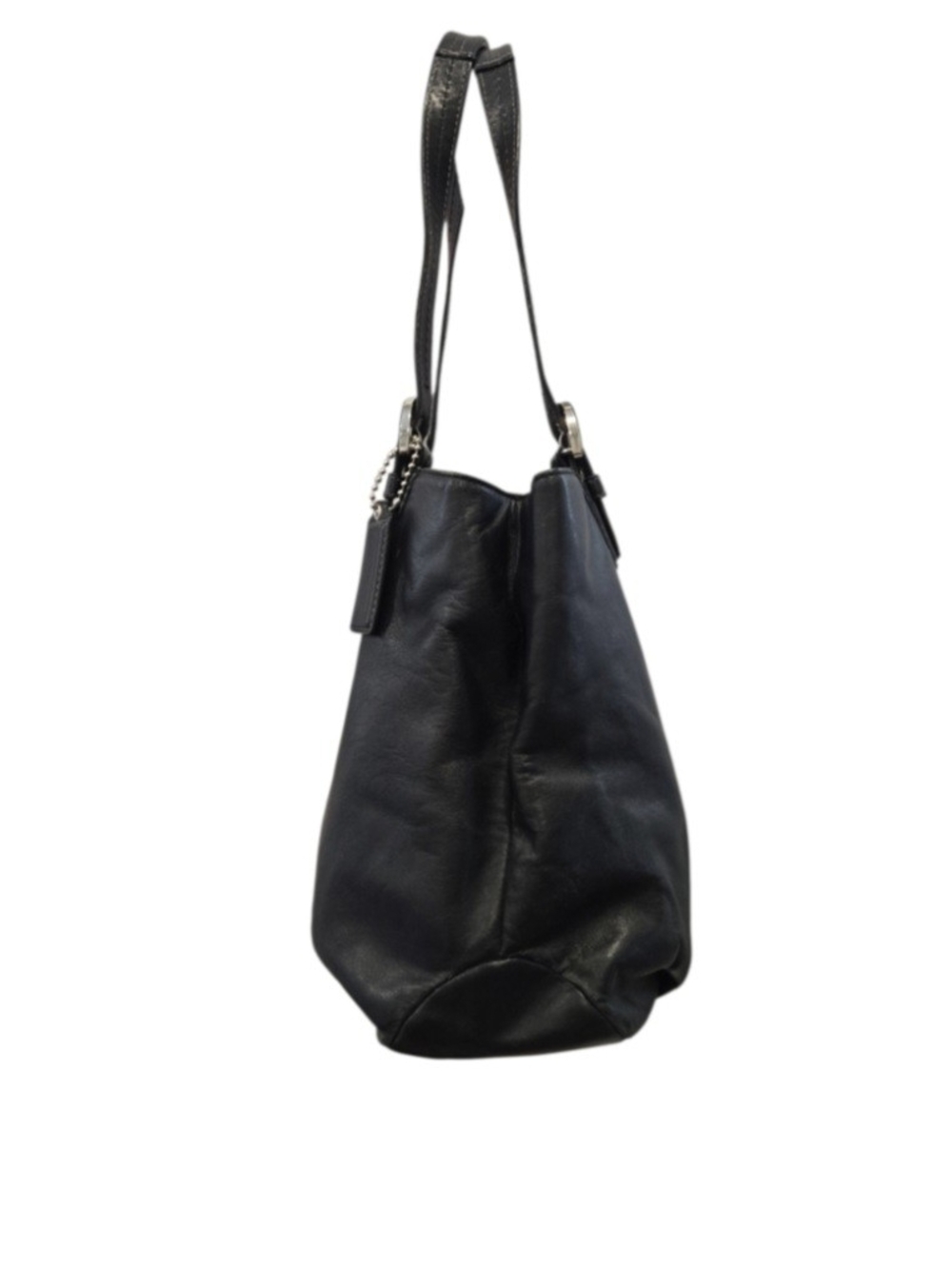 Coach Soho North/South Black Leather Shoulder Bag - Picture 4 of 16